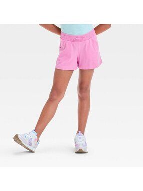 NWT Girls' S (6/7) Pull-on Knit Shorts - Cat & Jack Light Purple